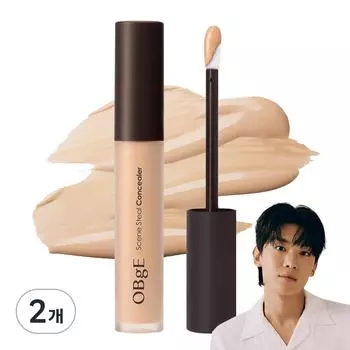 Objet Scene Still Liquid Concealer 5g, medium beige, 2 pcs.