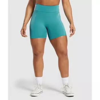 Облегающие шорты GYMSHARK GS Power Bondi Teal B4A6U TBNJ XXS