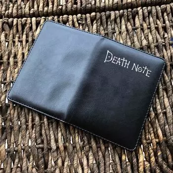 Обложка для паспорта The World Death Note Обложка для паспорта в стиле аниме Black Edition чёрный