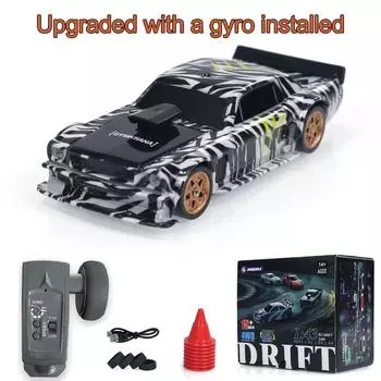 Обновление Гиро Мини Игрушки 4WD 1/43 RC Скоростная Машина RTR 2.4G Радиоуправление Гоночная Дрифтовая Машина Полный Привод Высокоскоростная Модель Подарки