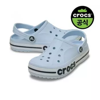 [Обувь Crocs] Официальные детские сабо Crocs Bayaband T Mbu 25skcl207018 MINERAL BLUE(Z4JQ)/C7