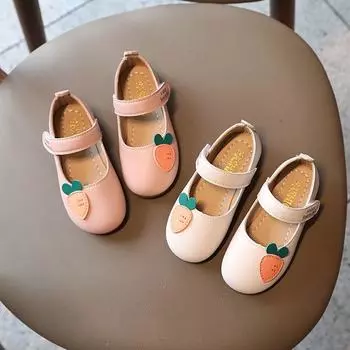 Обувь для девочек Zapatos Nia, модные новые детские туфли с рисунком, туфли для девочек-принцесс, мягкая кожаная обувь, нескользящая детская обувь 21-insole13.5cm
