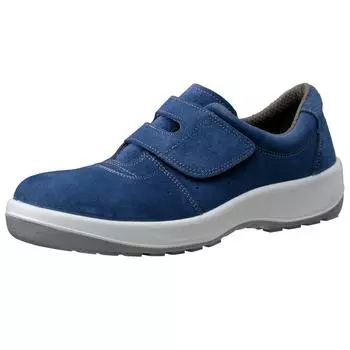 Обувь Safety JIS normal wide toe shock cm [Midori Anzen], стандартная, кроссовки, рабочая, коробка, противоскользящая, амортизация, MSN355, синяя, 26,5 синий