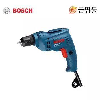 Обычная дрель Bosch GBM6RE, 350 Вт, патрон с ключом, тип 5BO, 6 мм, электрическая дрель встречного вращения, электрическая дрель Bosch
