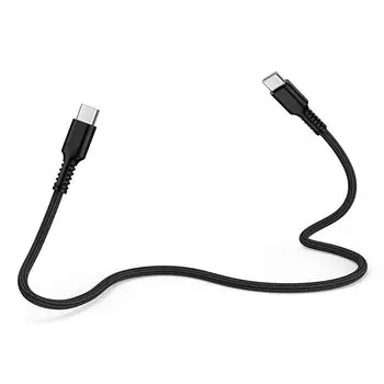 Ocbuo кабель типа c короткий usb-кабель типа c-usb-c 30 Вт быстрая зарядка короткий 30 см подлинный Удобный для переноски usb pd iphone15 iPhone16 typesee Type C для