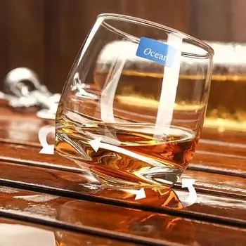 Ocean Roly-Poly вращающийся стакан для питья виски бар Chivas Regal пиво бренди винный стакан стакан Verre Vidro Gafas Xicaras Copo 270ml