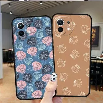 Ocean Shell Phone Case For Xiaomi 9T 9SE 9 12 11T 10 11 11i Lite Ultra Note10 Poco M3 F3 F4 M4 X4 GT Pro Back Cover Xiaomi 9
