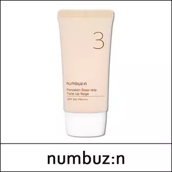 [оцепенение:n] нумбузин (воли) No.3 Porcelain Base Skip Tone Up Бежевый 50 мл