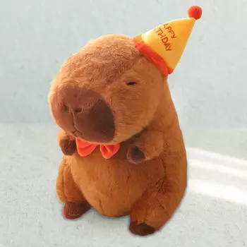 Очаровательная игрушка-капибара для детей и взрослых with Hat 23cm