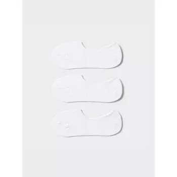 Очень короткие носки Uniqlo 3р 00 WHITE/WOMEN 2325