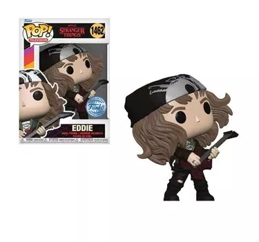 Очень странные дела, сезон 4, гитарная фигурка Хантера Эдди Funko Stranger Things Funko Your Entertainment POP! [Для (ФАЙЕ)]