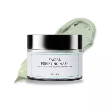 Очищающая маска для лица Diomer (100 г, 3,52 унции) Wash-Off Pack K-beauty