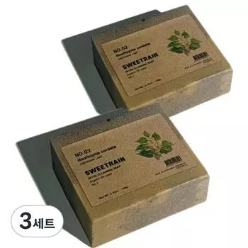 Очищающее мыло для лица Sweet Lane Houttuynia cordata 130 г x 2 шт + сетка для пены, 3 набора