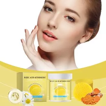 Очищающие подушечки для лица и тела, сжатые губки для лица Kojic, нежное очищающее средство для всех типов кожи One Size