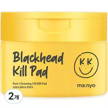 Очищающие салфетки Manyo Factory Blackhead Pure Cleansing Oil Kill Pad, 2 шт.