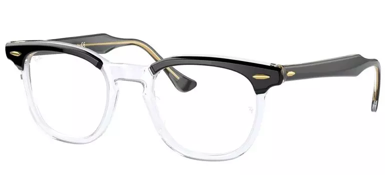 Очки RX5398 2034 ЧЕРНЫЙ НА ПРОЗРАЧНОМ 48 [Ray-Ban] Мужские