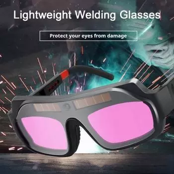 Очки сварщика с 2 датчиками Clear View Wide Application TRUE Color Solar Powered Auto A