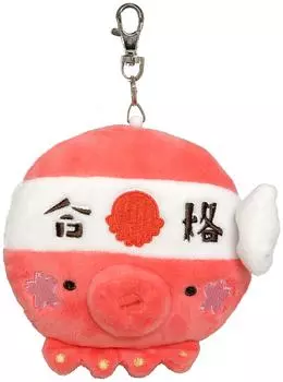 Octopus Pass Case Plush Toy Height 5cm OP04