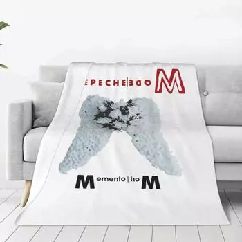 Одеяла Depeches Mode Pop, флисовое легкое одеяло в стиле рок для постельных принадлежностей, одеяла для дивана и спальни 75x100cm 30x40in
