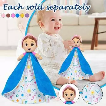 Одеяла Huggable Lovey Security, двусторонние, можно стирать в стиральной машине, для детей от 0 до 1 года и старше One Size