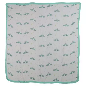 Одеяло Coco Moon Sea Creatures Hawaii с рисунком морской черепахи 8 слоев пеленок Мягкое на ощупь, как шелк [Одеяло Quilt Blanket/Honu Honi]