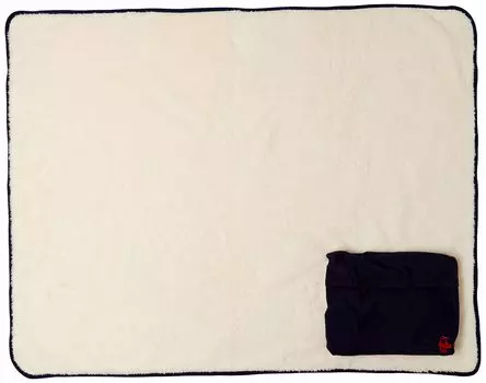 Одеяло Elmo Fleece Packable Blanket Japan Free [Chums] Ivory/Navy (БЕСПЛАТНЫЙ размер)