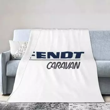 Одеяло Fendt Caravan, мягкое теплое фланелевое одеяло, плюшевое одеяло для кровати, гостиной, пикника, путешествия, домашнего дивана 75x100cm 30x40in