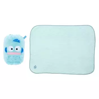 Одеяло Marushin Mascot со шнурком Sanrio Hangyodon Fluffy Hangyodon В70 x Ш100 см, милое, пушистое, стильное, для холодной погоды 3245012300 Прибл.
