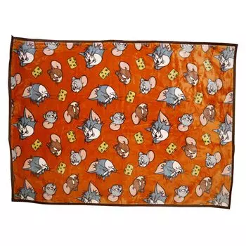 Одеяло Marushin Tom and Jerry Warm Cheese В200 x Ш140 см Одеяло милое, пушистое, стильное, для холодной погоды 4105059400 Прибл.