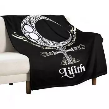 Одеяло с символом Лилит, декоративное одеяло, фланелевая ткань 75x100cm (30x40inch)