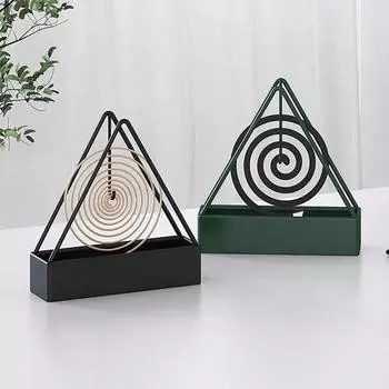 Одна посылка, курильница для благовоний, горелка для благовоний, орнамент, лоток для катушки от комаров, лоток с зажимом для ушей, лоток
