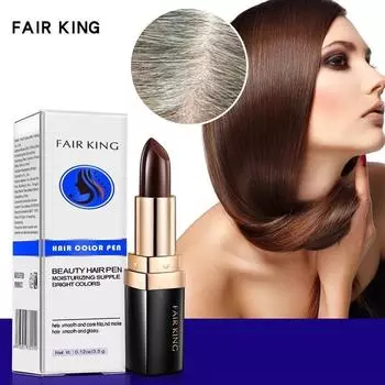 Одноразовая краска для волос Lasting Fix Instant Brown и Black Covering для корней волос Изменение цвета крем-карандаш для ухода за волосами чёрный