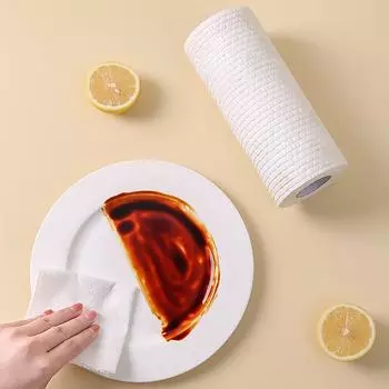 Одноразовые нетканые тряпки Тряпка для мытья посуды Чистая кухонная раковина