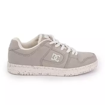 Однотонные кожаные кроссовки Manteca на толстой подошве Женские DC SHOES