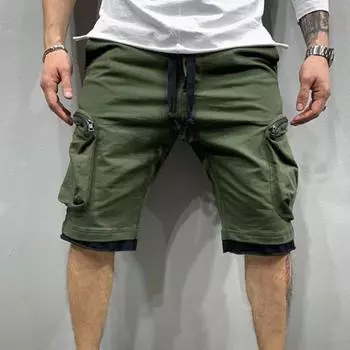 Однотонные шорты-карго Cool Pure Men XL красный