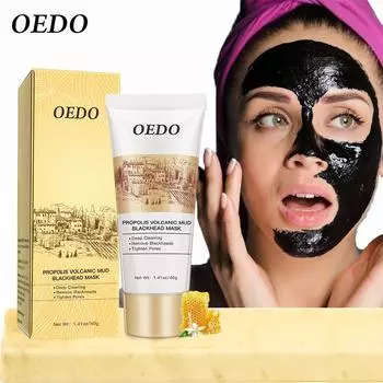 OEDO Маска для лица с вулканической почвой, удаление прыщей, черных точек, прополиса, уход за лицом, восстановление, отбеливающий крем, уход за кожей, увлажняющий 60g