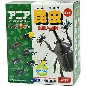 of Ania Animal Adventure Insect Carbonated Bath Feeding Forest Fragrance [Set 6]