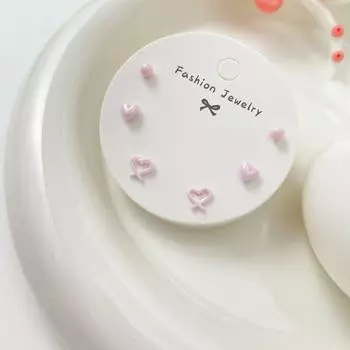 off for the Second Piece] Non-Fading Non-Allergic Biological Porcelain Pierced-Ear-Caring Ear Studs Medical Grade Sleep No Need to Take off Ceramic [6-Piece Set] mindful [ear hole is not allergic]]