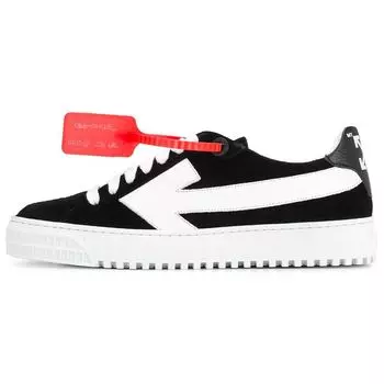 Off-White Arrow Low Black White Women Sneakers OWIA145R207841111001 38