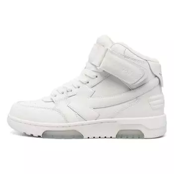 Off-White Out of Office Mid White 2024 женские кроссовки OWIA275C99LEA002-0101 36