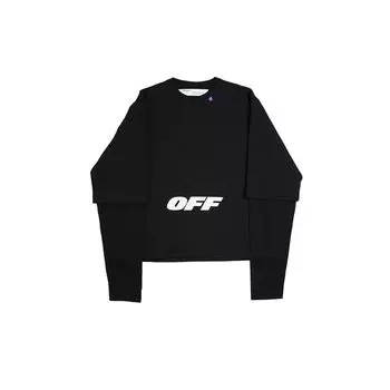 Off-White пуловер с длинными рукавами, мужские топы OMAB022E184050031001 S