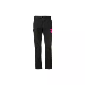 Off-White Тонкие повседневные брюки с D-образным кольцом на талии Мужские брюки Черные OMCA084R19A210211000 XXS
