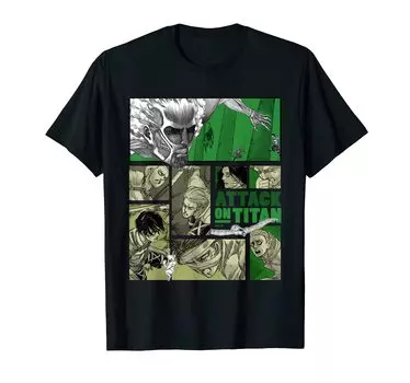 Официальная футболка Attack on Titan Battle of Heaven and Earth 3 [2nd Goods] чёрный