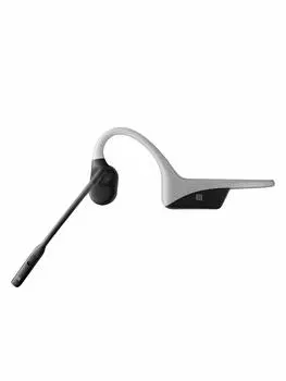 официальная гарантия AfterShokz OpenComm Light Gray Bone звукопроводящие наушники беспроводные Bluetooth Aftershoks гарнитура с микрофоном Bluetooth наушники