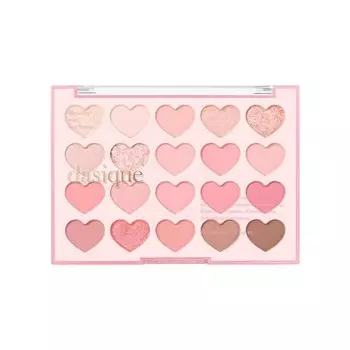 Официальная палетка теней Daisyik Mood Shadow Palette 20 цветов/Палитра теней для век (#06 Милое Сердце)