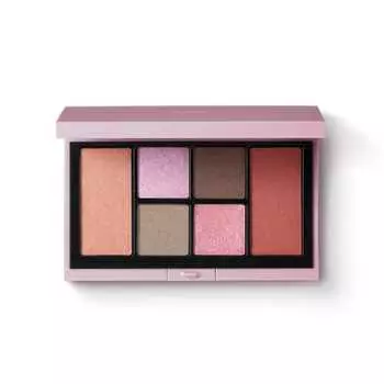 Официальная палетка теней для век и румян RMK The Pink High Eyes & Blush (палитра теней для век палитра теней для век тени для век щека)