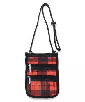 Официальная сумка через плечо CROSSBODY PHONE Red Tartan [LeSportsac] BAG/3960 Женская