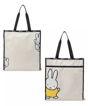 Официальная сумка LG BOOK Miffy Ivory Large Book Tote [LeSportsac] TOTE/3847 Женская