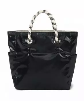 Официальная сумка MEDIUM 2 WAY 2 Way Shine [LeSportsac] TOTE/1114 Женская черная/Fossil