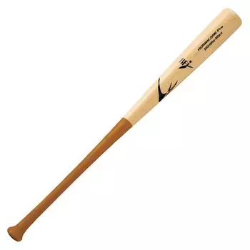 Официально одобренная бита LINDSPORTS BFJ [для хардбола] Solid Bat Birch HURRICANE Pro (Ураган Про) Обработка усиления рукоятки 85см880г (коричневый)